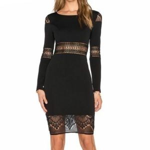 Rise of Dawn Black Lace Dress